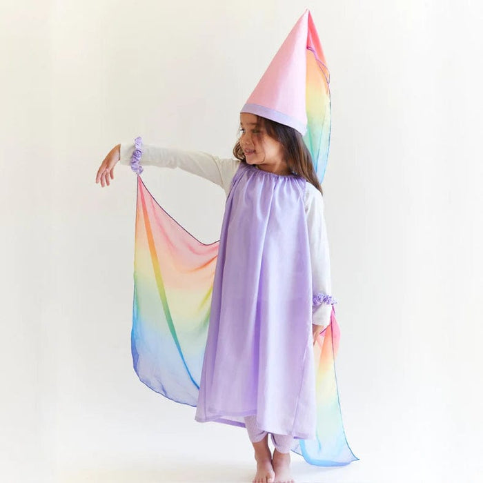 Sarah's Silks Fairy Dress Lavender Rainbow | Kids Dress Ups Toypark Australia Sarah's Silks Fairy Dress Lavender Rainbow | Kids Dress Ups Toypark Australia