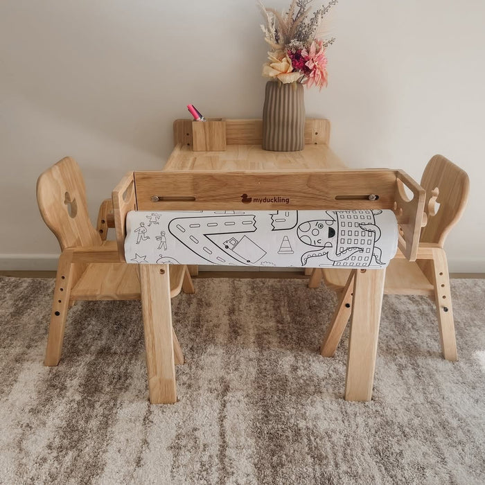 Table & Chair Set My Duckling Primary Adjustable Table and Chair Set - Duck DK-PRI-D