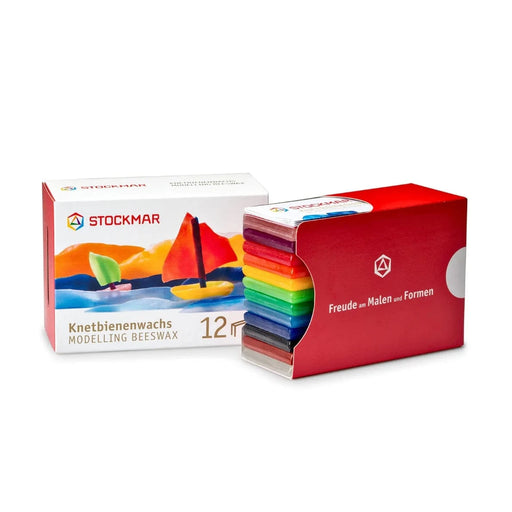 Stockmar Modelling Beeswax 12 Assorted Colours - Art-Craft - Toypark