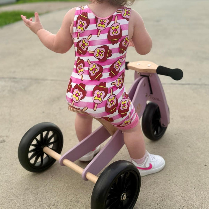 Balance Bike Kinderfeets 2-In-1 Tiny Tot Tricycle & Balance Bike - Lavender 850077522000