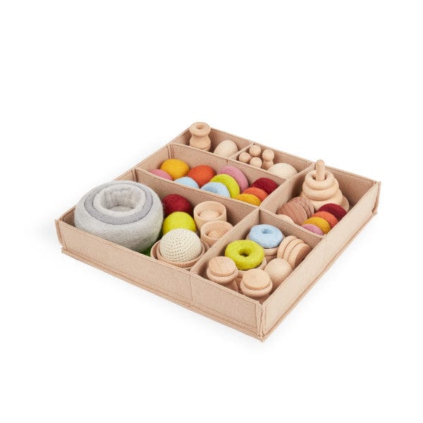 Building Blocks Guidecraft Container Play: Toddler Loose Parts STEM Kit
