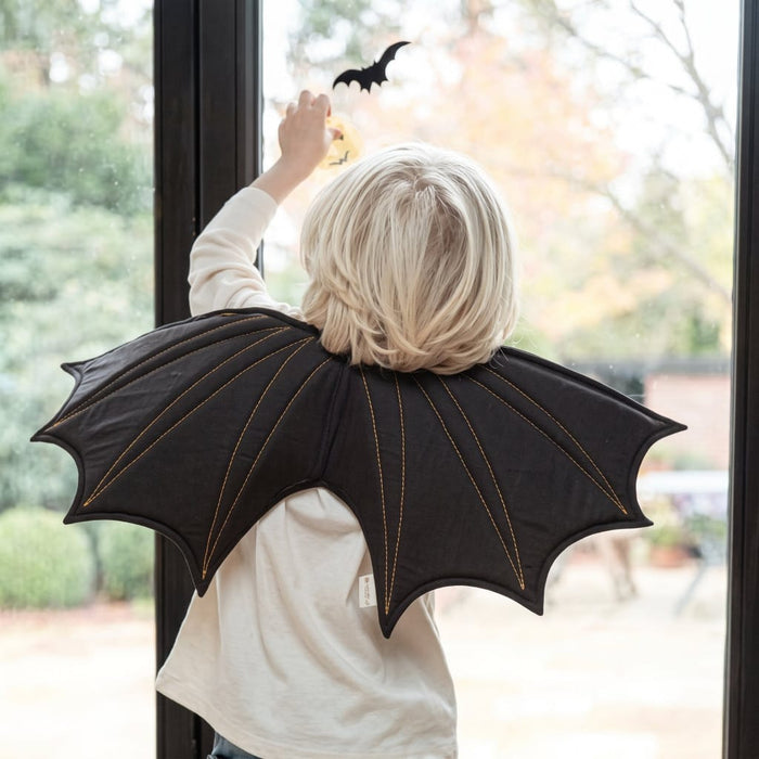 Dressups & Costumes Fabelab Fabric Dress up - Wings - Bat Black, 65 cm