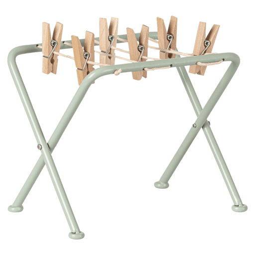 Maileg Drying rack with pegs - Doll House Furniture - Toypark