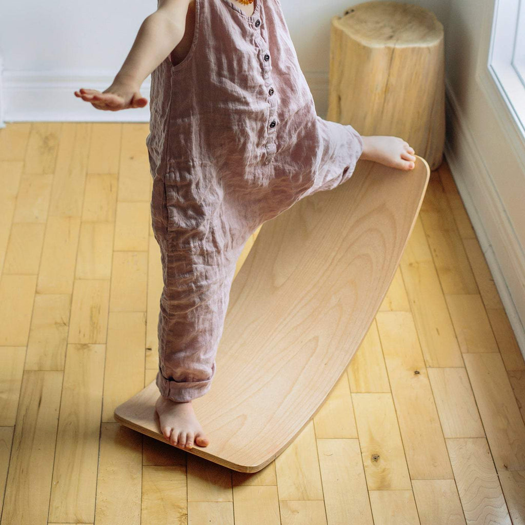 Kinderfeets Kinderboard Balance Board Natural — Toypark Australia