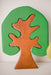 QToys Coloured Wooden Trees