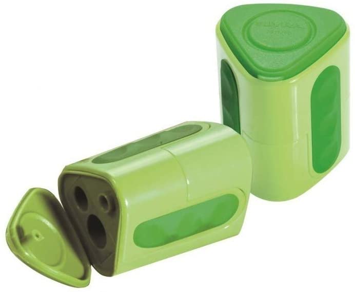 Lyra Twin-hole Triangular Shaped Colourful Pencil Sharpener — Toypark ...