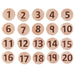 Wooden Puzzles The Freckled Frog Tactile Wooden Numbers set