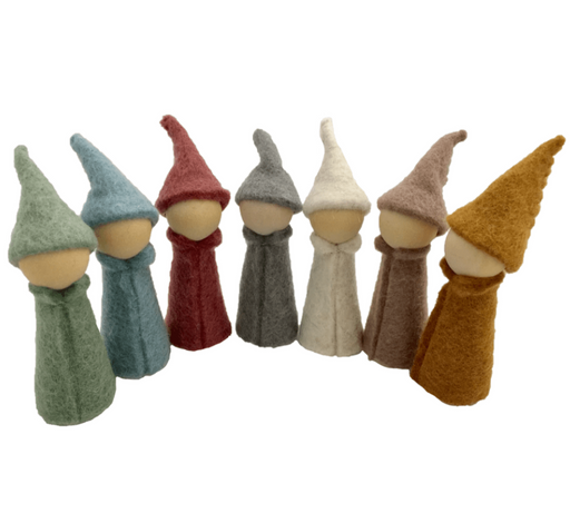 Papoose Toys Wool&Cotton Toys Papoose Toys - Earth Gnomes (7 Piece Set) PAP-642