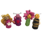 Papoose Toys Wool&Cotton Toys Papoose Toys - Garden Finger Puppets (4 Piece Set) PAP-082