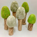 Papoose Toys Wool&Cotton Toys Papoose Toys - Spring Trees (3 Piece Set) PAP-089
