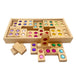 Wooden Toys Bauspiel Colour Street Wooden Blocks 45 Pieces