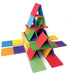 Bauspiel Wooden Toys Bauspiel - Tiles coloured (52pc) BAU-0174