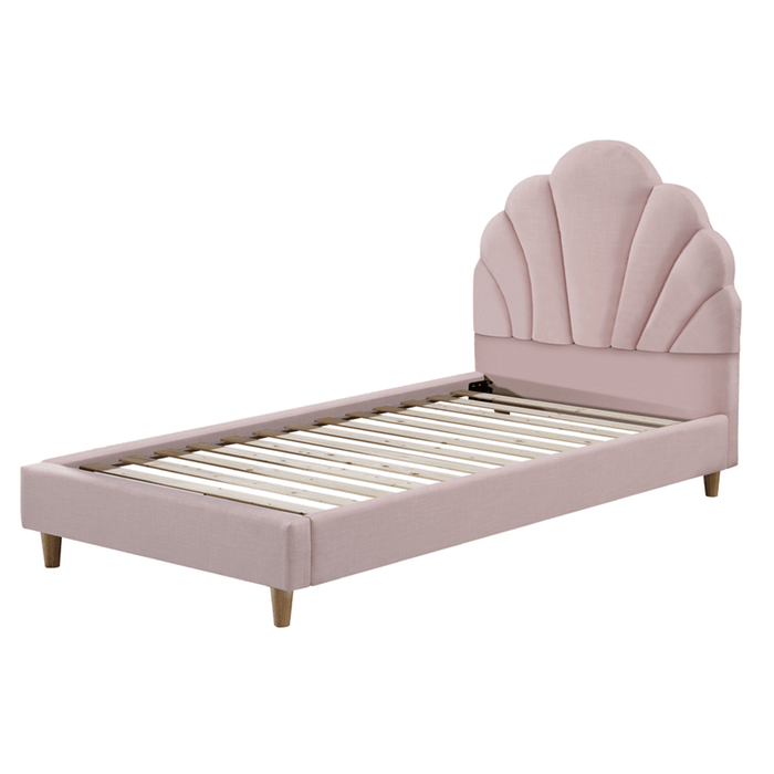 Single Beds My Duckling TIA Kids Single Upholstered Bed - Pink
