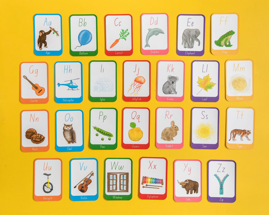 Wooden Puzzles The Freckled Frog ABC Flashcards