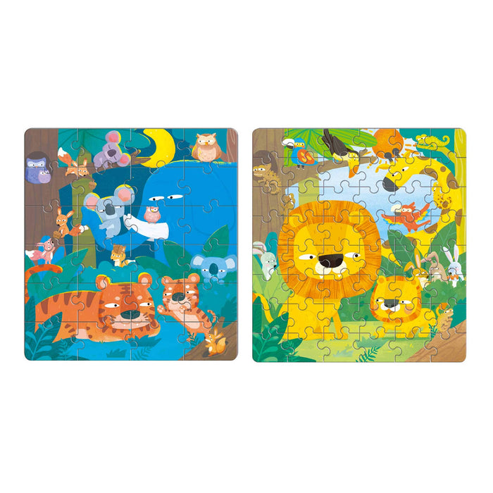 Educational Toys mierEdu 2 in 1 Magnetic Puzzle - Forest
