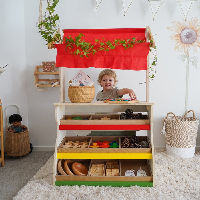 Kids Furniture QToys 2 in 1 Children’s Shop and Theatre 8936074264500