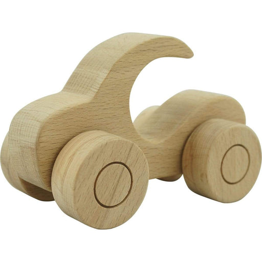 Wooden Toys The Freckled Frog Wooden Car with handle