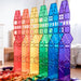 PMAX Connetix Tiles 212 Piece Rainbow Mega Pack