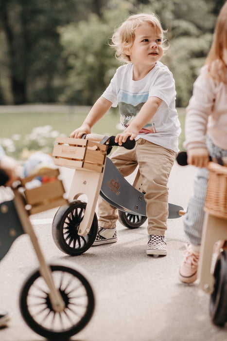 Kids Bikes Kinderfeets 2-IN-1 Tiny Tot Plus New-Slate Blue