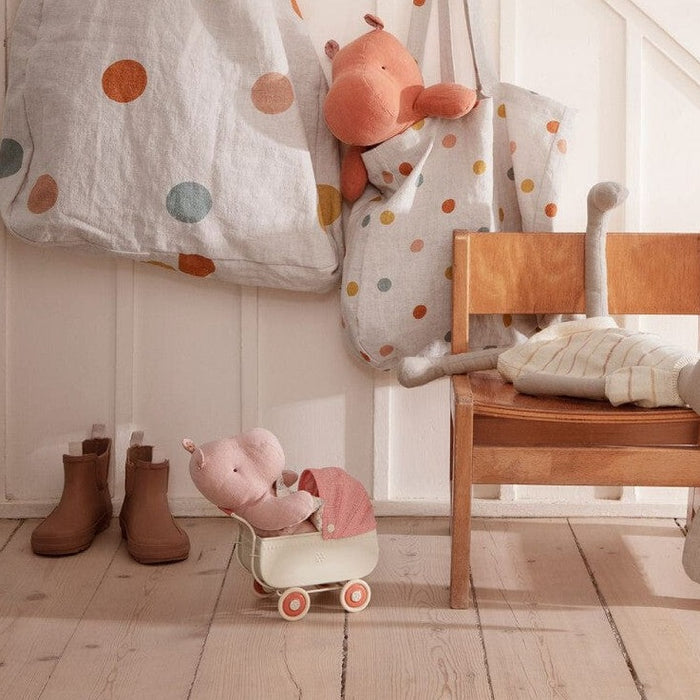 Maileg Mini Mini Doll Pram Maileg Micro Pram Yellow – Dilly Dally Kids