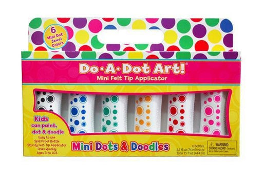 Art-Craft Do A Dot Art! Mini Dot Jewel Tone Markers 6 Pack 757098001067