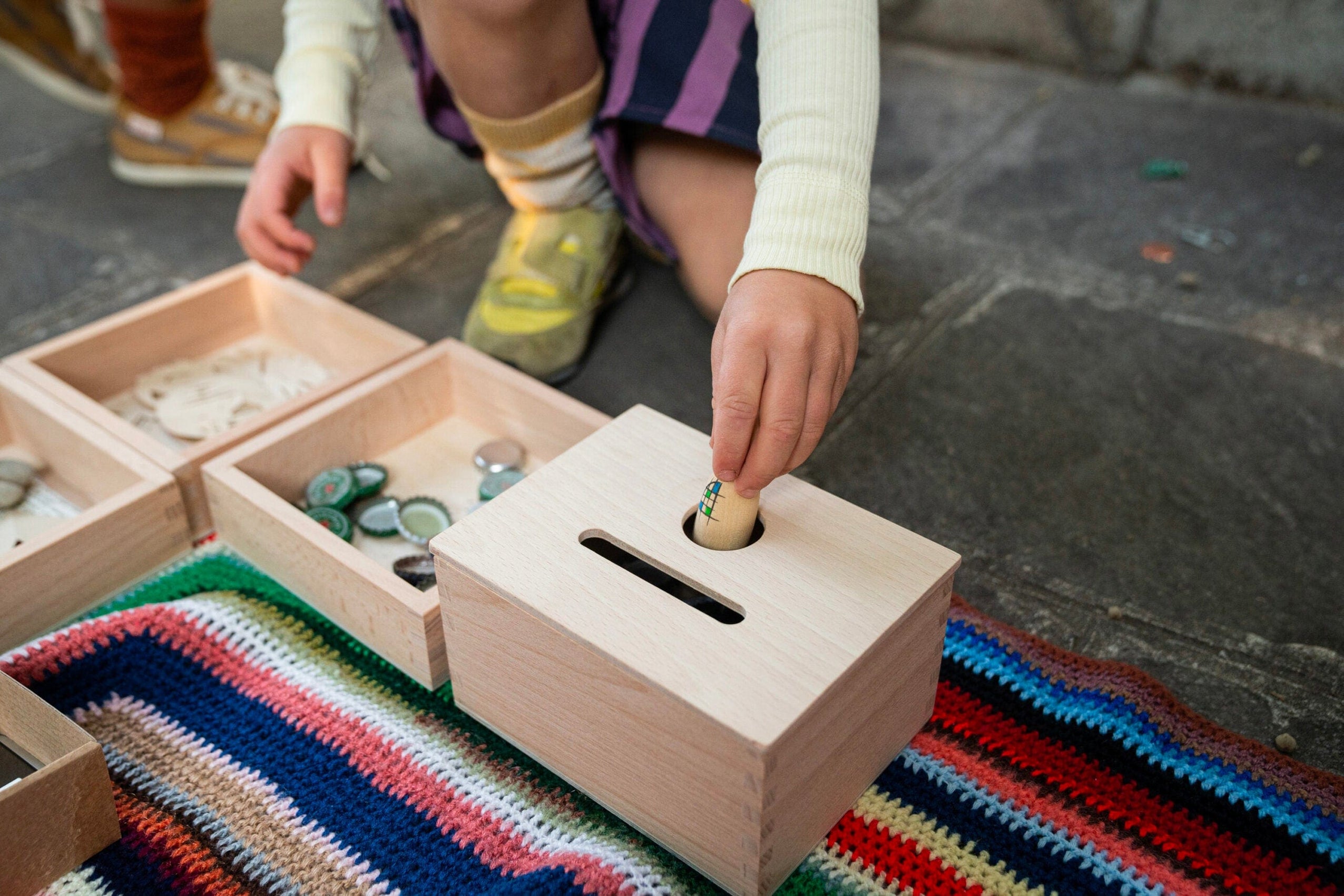 Grapat Permanence Box | Loose Parts Play | Toypark Australia