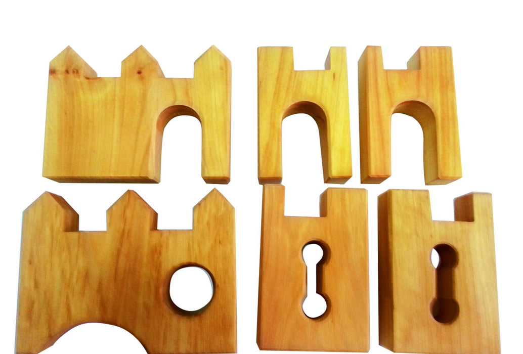 Bauspiel Wooden Toys Bauspiel Castle Set BAU-0267