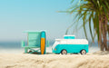 Wooden Car Candylab Beach Bus Ocean 860006893064