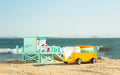 Wooden Car Candylab Beach Bus Sunset 860006893071