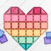 MagneticTiles Damaged Box - Connetix Tiles 202 Piece Pastel Mega Pack