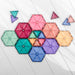 MagneticTiles Damaged Box - Connetix Tiles 202 Piece Pastel Mega Pack