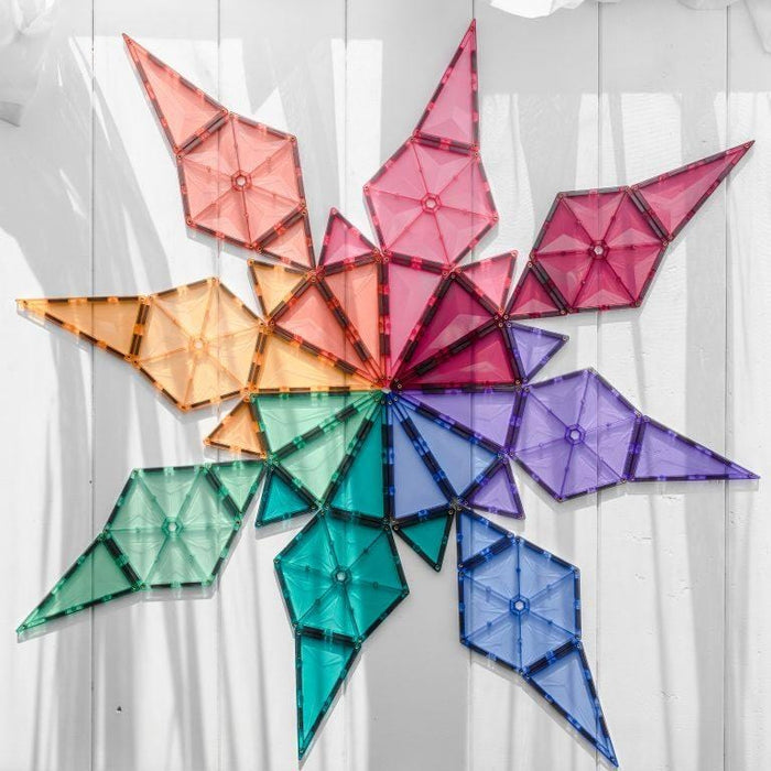 MagneticTiles Damaged Box - Connetix Tiles 202 Piece Pastel Mega Pack