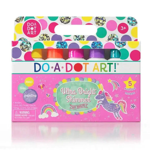 Art-Craft Do A Dot Art Bright Shimmer Marker (Tutti) 5 Pack