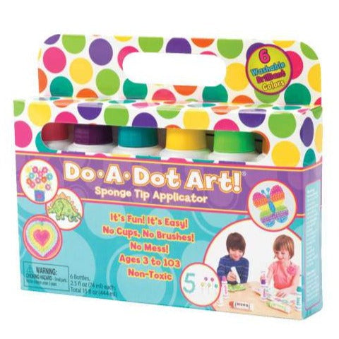 Kids Art Do A Dot Art Brilliant Markers 6 Pack 757098001036