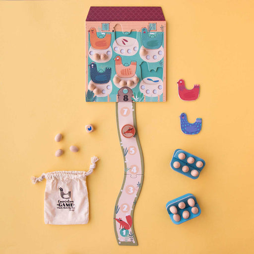 Londji Cooperative Game - Cluck, Cluck! The Fox! - Activity Toys - Toypark