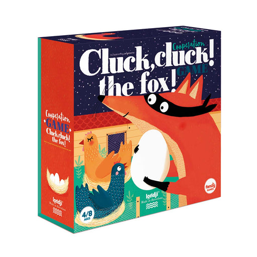 Londji Cooperative Game - Cluck, Cluck! The Fox! - Board Games for Kids - Toypark