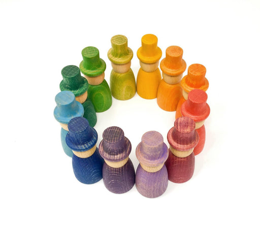 Grapat 12 Nins Magos Wizards - Loose Parts Play - Toypark