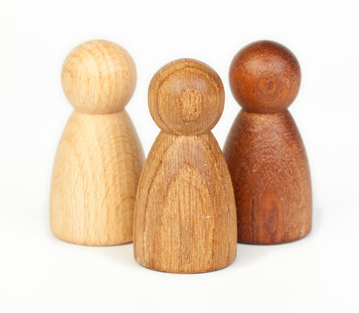 Wooden Toys Grapat 3 Nins 3 Different Wood 8436580870443