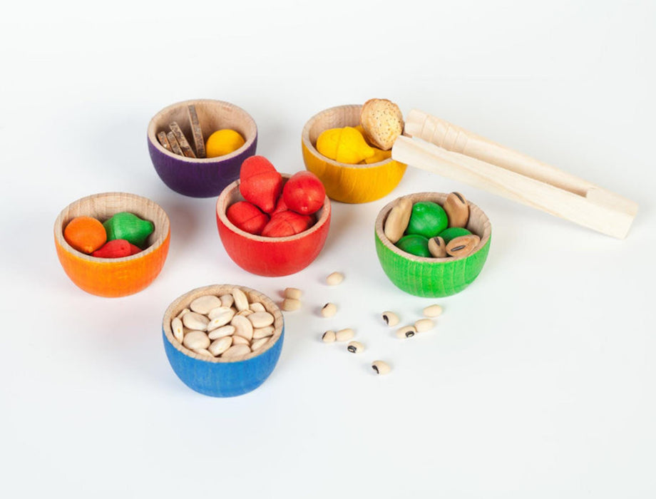 Grapat Wooden Toys Grapat Bowls & Acorns GP-15.107