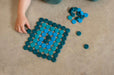 Wooden Toys Grapat Mandala Blue Coins 36 Pieces 8436580870863