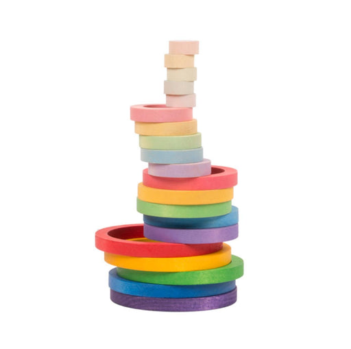 Grapat Nest Rings 24 Pieces - Loose Parts Play - Toypark