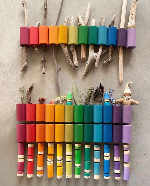 Grapat Rainbow Lola 72 Pieces - Loose Parts - Toypark