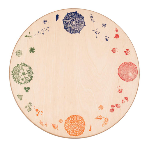 Grapat Seasons Round Platform - Loose Parts Play - Toypark