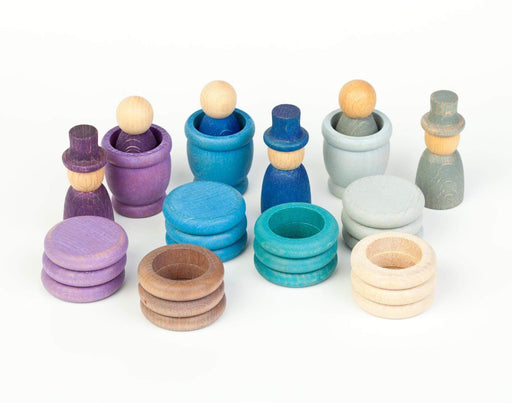 Grapat Seasons Winter 27 Pieces - Loose Parts Play - Toypark