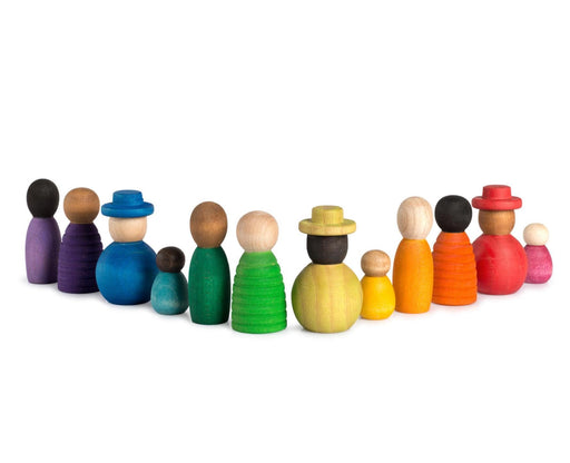 Grapat Together 12 Pieces - Loose Parts Play - Toypark