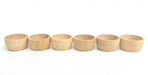 Wooden Toys Grapat 6 Natural Bowls