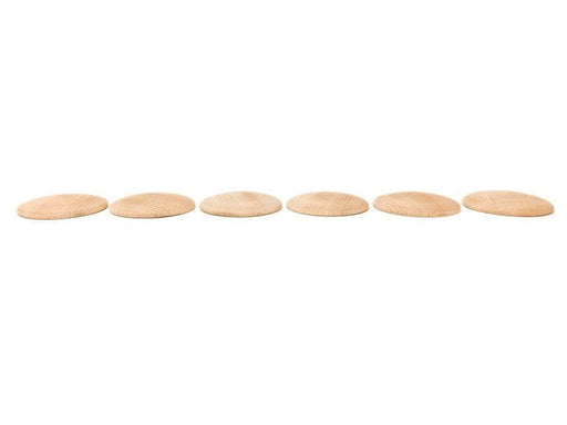 Grapat 6 Natural Disks - Loose Parts - Toypark