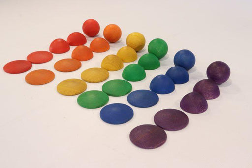 Wooden Toys Grapat Coloured Rounds