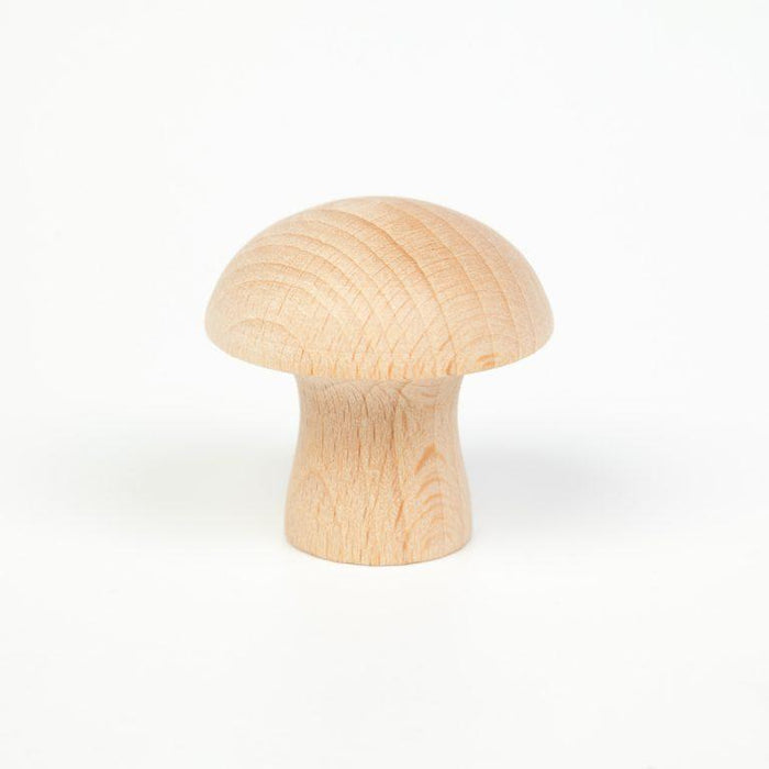 Wooden Toys Grapat Mushroom Natural, 6 pieces