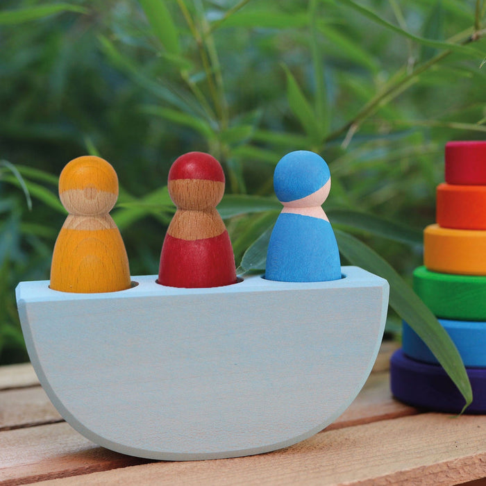 Wooden Toys Grimm’s 3 In a Boat
